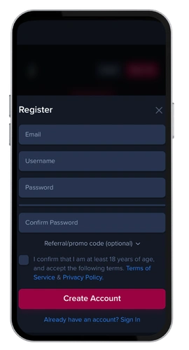 JacksClub Casino log in